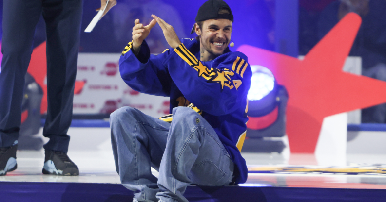 Justin Bieber appears to have been in the music studio recently. (Bruce Bennett/Getty Images)