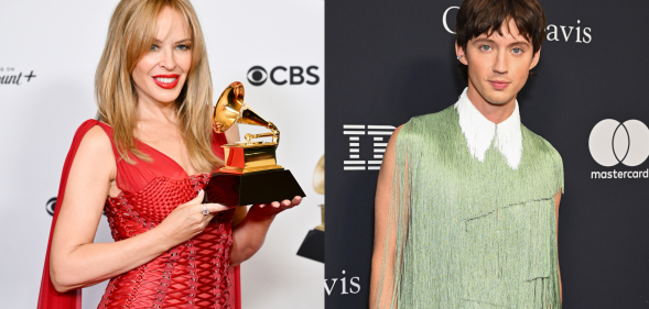 The Aussie stars went head-to-head for Best Pop Dance Recording. (Michael Buckner/Billboard/Gilbert Flores via Getty Images)