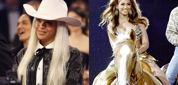 The singer launched herself into her country era with the announcement. (Getty)