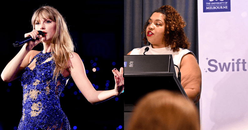 The conference was held ahead of Swift's Eras Tour in Australia. (Getty)