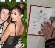 The pair have given a wedding update. (Getty/@francescafarago/Instagram)