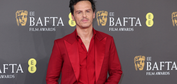 Andrew Scott was asked inappropriate interview questions on the red carpet. (Getty)