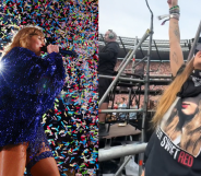 G Flip headed to The Eras Tour in Melbourne. (Getty/@gflipmusic/TikTok)