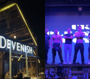 The venue has come under fire for hosting the show. (Instagram/@ the_devenish/@ukpleasureboys5)