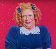 Drag Race star Jimbo as Shirley Temple during All Stars 8 Snatch Game.