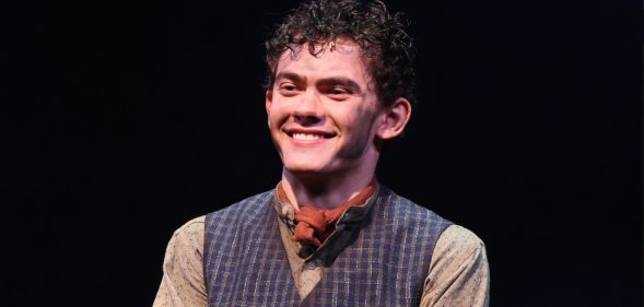 Joe Locke in Broadway debut Sweeney Todd.