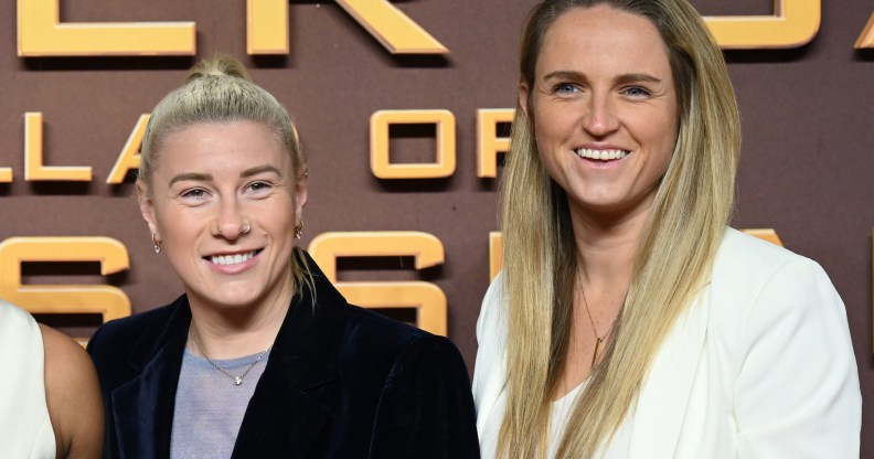 LONDON, ENGLAND - NOVEMBER 09: (L-R) Anna Katrin Berger, Jess Carter, Bethany England and Steph Williams arrive at "The Hunger Games: The Ballad of Songbirds & Snakes" World Premiere at BFI IMAX Waterloo on November 09, 2023 in London, England. (Photo by Karwai Tang/WireImage)LONDON, ENGLAND - NOVEMBER 09: (L-R) Anna Katrin Berger, Jess Carter, Bethany England and Steph Williams arrive at "The Hunger Games: The Ballad of Songbirds & Snakes" World Premiere at BFI IMAX Waterloo on November 09, 2023 in London, England. (Photo by Karwai Tang/WireImage)