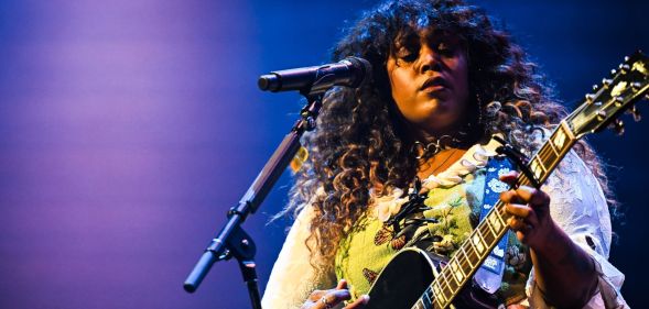 Brittney Spencer, a black country music star featured on Cowboy Carter with Beyoncé