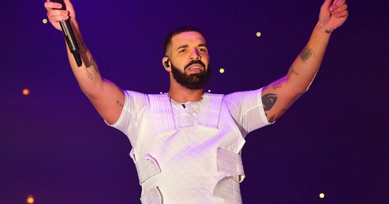The rapper's latest Instagram upload had fans seriously thirsty. (Getty)