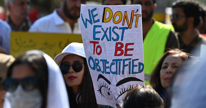 Thousands of people march for trans and women’s rights in Pakistan