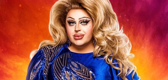 RuPaul's Drag Race UK vs the World season two star Hannah Conda in a BBC promo picture