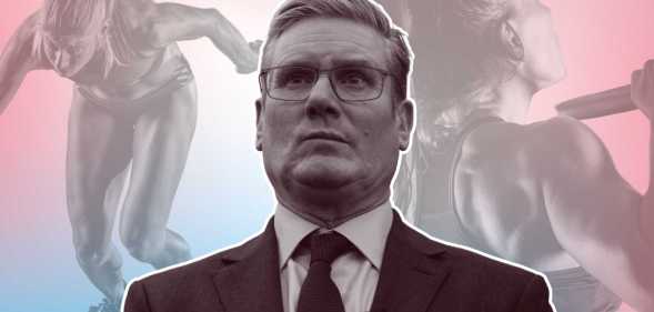 Labour leader Keir Starmer speaks at the Ukrainian welcome reception at their offices on February 19, 2024 in London, England. The event was dedicated to and attended by Ukrainian families who have been re-housed in the UK, their host families and organisations that have supported this process. (Photo by Dan Kitwood/Getty Images)