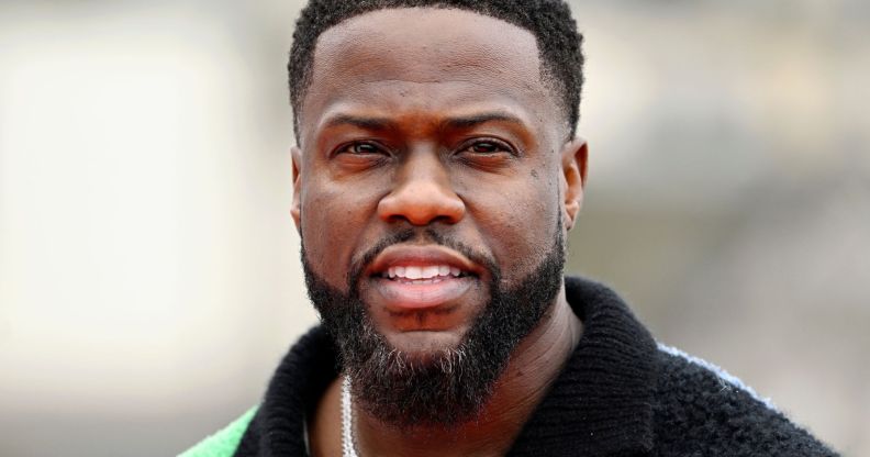 A portrait image of Kevin Hart smiling.