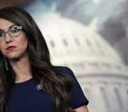 WASHINGTON, DC - JUNE 08: U.S. Rep. Lauren Boebert (R-CO) attends a House Second Amendment Caucus press conference at the U.S. Capitol on June 08, 2022 in Washington, DC. The lawmakers said the recent gun control legislation proposed by Democrats infringe on Constitution rights and will not work to curb gun violence. (Photo by Kevin Dietsch/Getty Images)