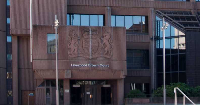 Liverpool Crown Court, Queen Elizabeth II Law Courts, Liverpool, UK.