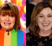 Lorraine Kelly announces she will marry a gay couple on TV.