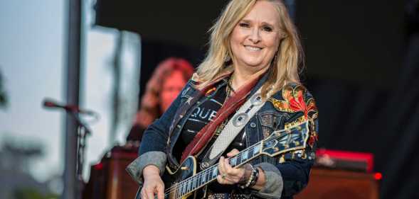 SAN DIEGO, CALIFORNIA - JULY 14: Musician Melissa Etheridge performs on stage at San Diego Pride Festival 2019 on July 14, 2019 in San Diego, California. (Photo by Daniel Knighton/Getty Images)