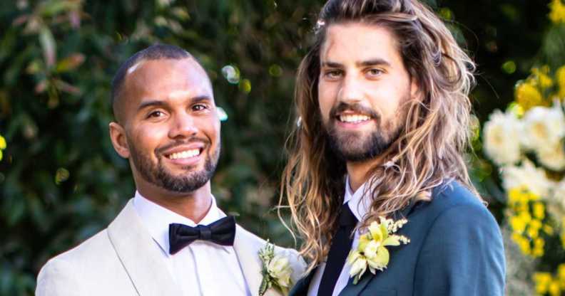Married At First Sight Australia star’s Michael Felix and Stephen Stewart.
