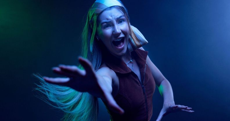 Miya Ocego as trans hero Rosie in Wreck season two.