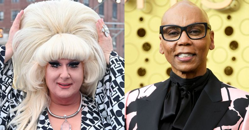 Lady Bunny and RuPaul.