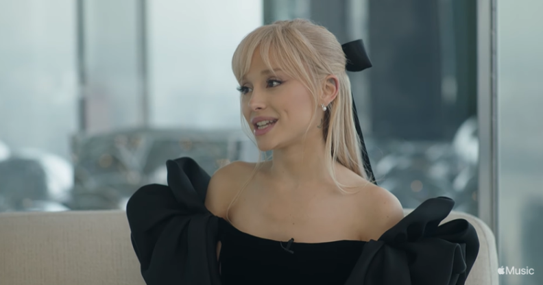 The singer spoke about the track in an Apple Music interview. (Apple Music/YouTube)