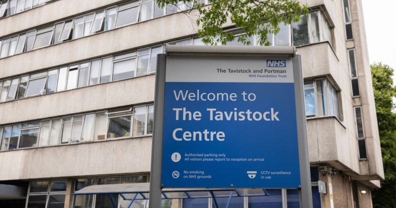Exterior shot of gender identity clinic The Tavistock Centre