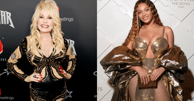 The country singer thinks Queen Bey will be covering her hit track. (Getty)