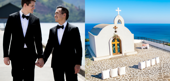 The gay couple could be the first to marry there since the legalisation. (Stock image/Getty)