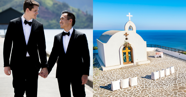 The gay couple could be the first to marry there since the legalisation. (Stock image/Getty)