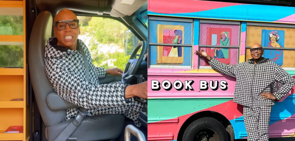 The star is passionate about championing LGBTQ+ authors. (@ rupaulofficial/Instagram/Allstora)