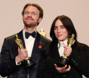 Billie Eilish has made history at the Oscars. (Getty)