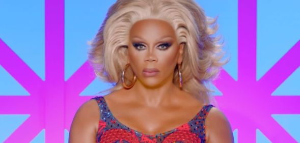 RuPaul in the latest episode of RuPaul's Drag Race UK vs The World.