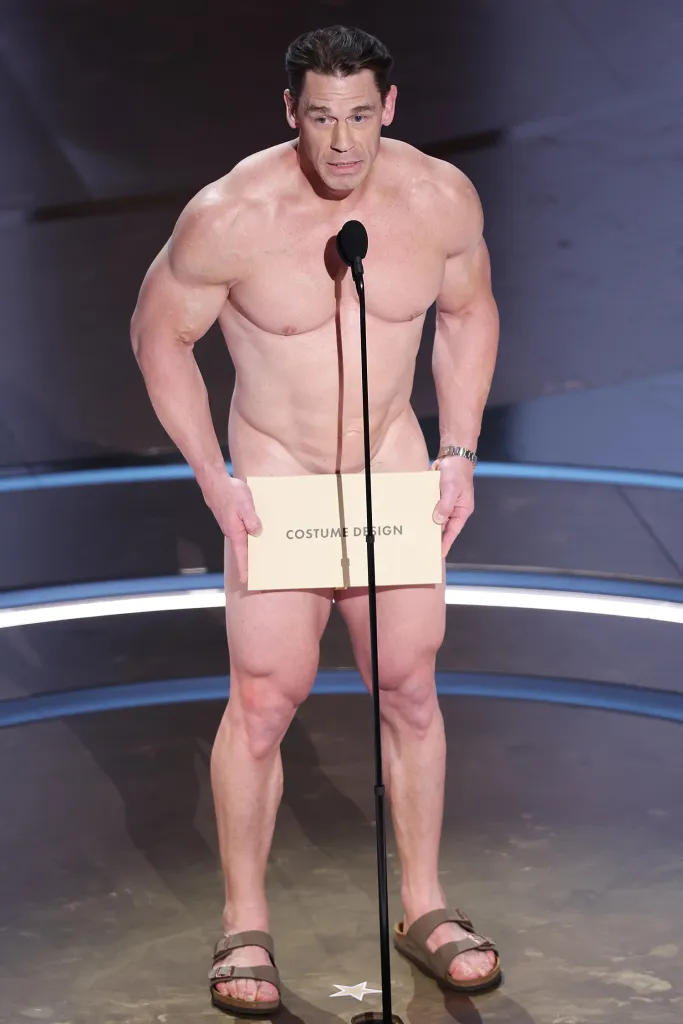 John Cena nude at the 2024 oscars