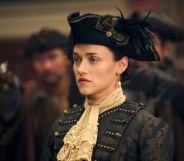 Alice Kremelberg as Sofia Wilmot in new Disney+ series Renegade Nell.