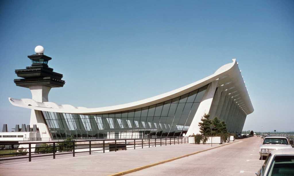 Washington Dulles International Airport Terminal (Photo by Angelo Hornak/Corbis via Getty Images)