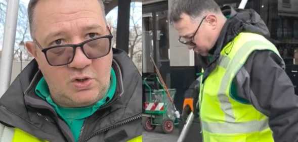 Gay rubbish collector Ludovic Franceschet