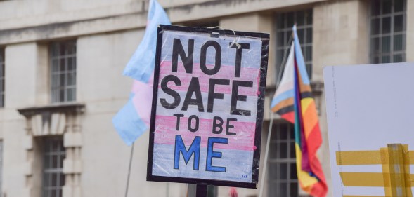 The bill is yet another attack on trans youth. (Getty)