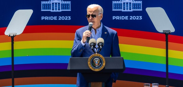 The launch is aimed at LGBTQ+ voters. (Getty)