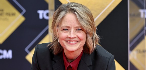 Jodie Foster is honored with Hand and Footprint Ceremony at TCL Chinese Theatre in Hollywood, California.
