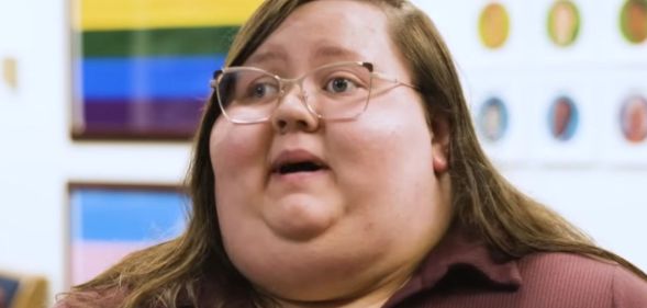 Former Owasso Public Schools student, Marley H, speaks to a camera.