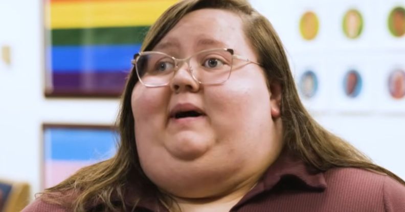 Former Owasso Public Schools student, Marley H, speaks to a camera.