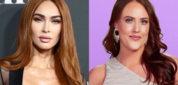 Love Is Blind star Chelsea Blackwell (right) said she was often compared to Megan Fox (left)