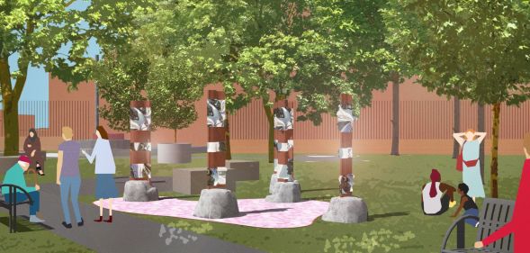 this is an artist's render