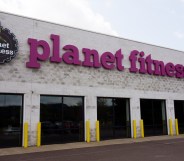 Fitness in the Columbia Mall on July 24, 2017 in Bloomsburg, Pennsylvania. - Mall space is being repurposed as more department store chains close stores that have traditionally served as "anchors" at malls. Planet Fitness now occupies the space that was previously a Sears. The glass doors were the bay doors for Sears Automotive. Abandoned by the big brands, deserted by the young, the American mall, once temples of the shopping, have become ghost towns, victims of the explosion of online shopping. (Photo by Don EMMERT / AFP) / TO GO WITH AFP STORY by John BIERS, "Deserted, US shopping centers look for a future" (Photo by DON EMMERT/AFP via Getty Images)