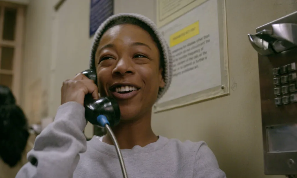 Poussey Washington in a still from Orange is the New Black,