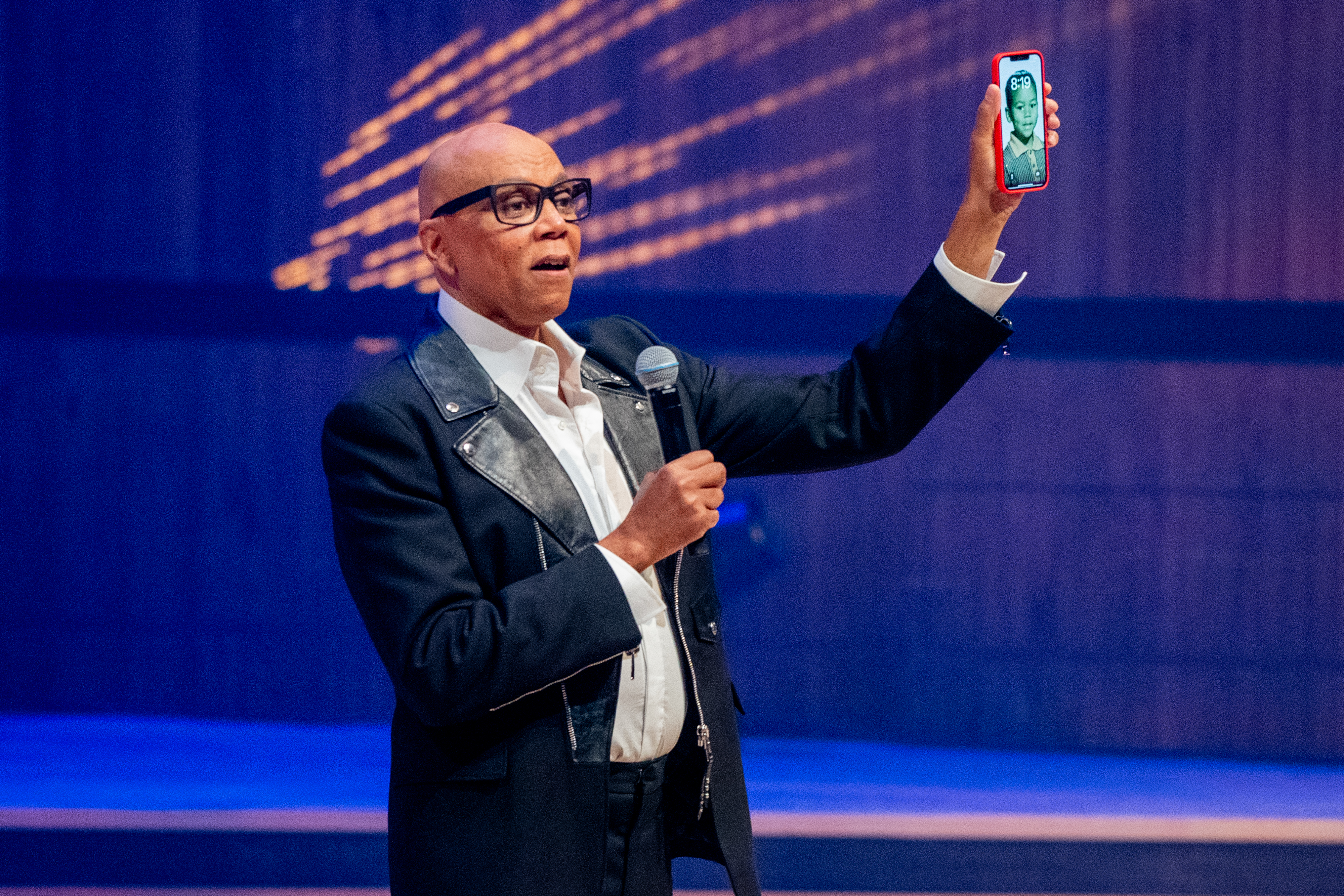 RuPaul shares touching message he'd give his younger self
