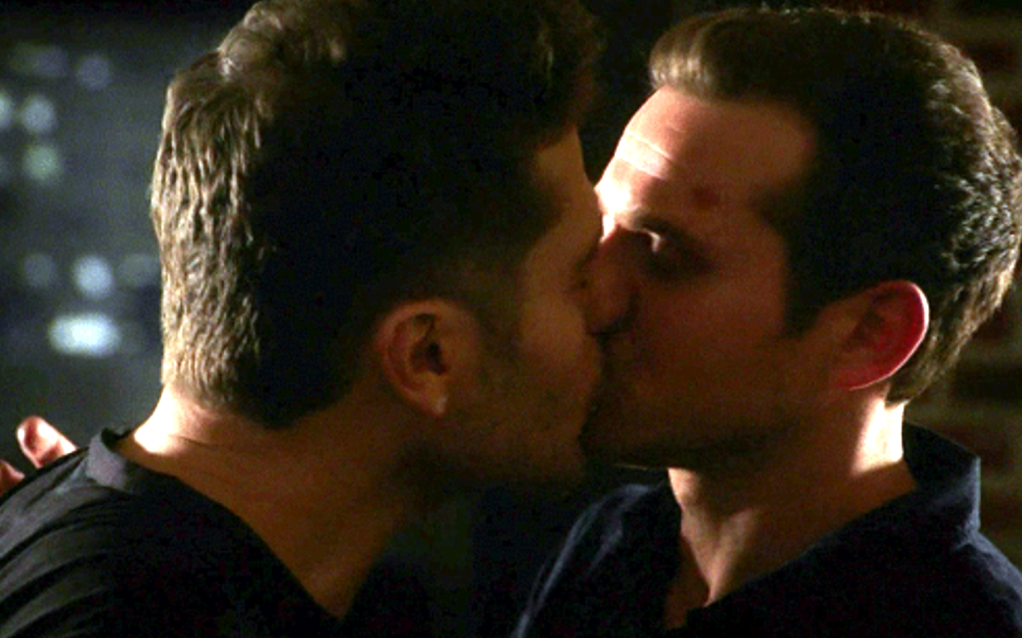 9-1-1's Buck (played by Oliver Stark) kisses a man as he's confirmed to be bisexual