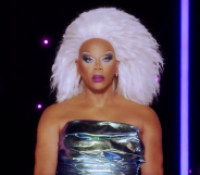 RuPaul during the season 16 finale of RuPaul's Drag Race