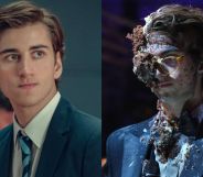 Sebastian Croft in how to date billy walsh and heartstopper