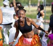 A general view of guest enjoying the music at UK Black Pride 2023.